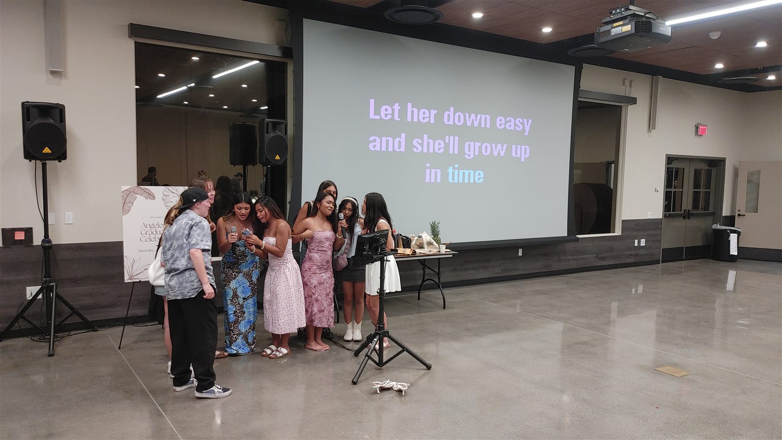 Recent San Diego karaoke rental setup 6